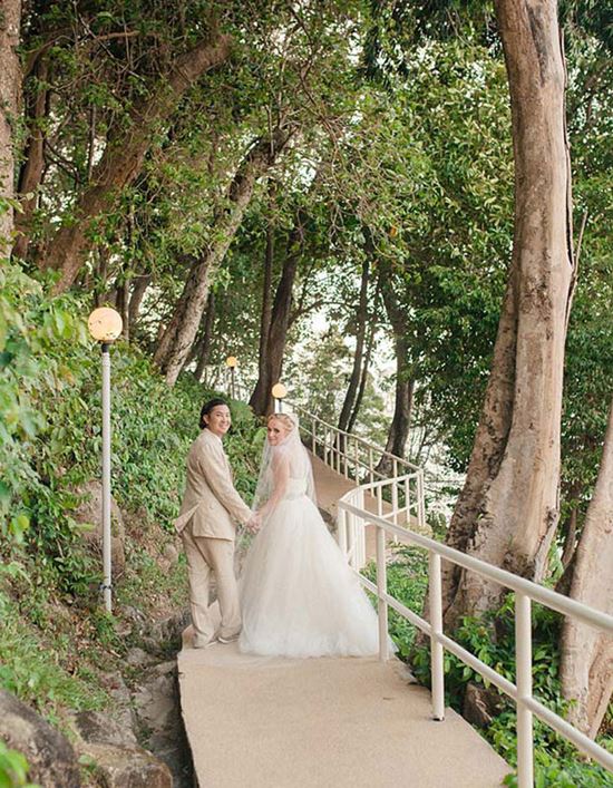 Свадьба на открытом воздухе в Amari Phuket