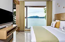 Люкс Coral Lounge с одной спальней и видом на океан